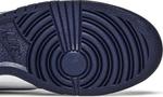 Кроссовки Nike Dunk High 'Midnight Navy', синий - фото 6
