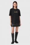 Футболка AllSaints Cora Etta Oversized, черный - фото 4