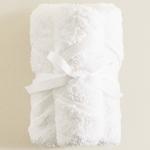 Набор полотенец Zara Home Cotton, 3 предмета, белый - фото