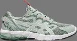 Кроссовки wmns gel quantum 90 3 'lichen rock' Asics, зеленый - фото 2