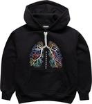 Худи Pleasures Breathe Hoodie 'Black', черный - фото 2