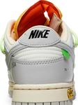 Кроссовки Nike Off-White x Dunk Low 'Lot 43 of 50', белый - фото 8