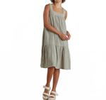 Амарилло Миди платье в черно-белом цвете Known Supply - фото 3