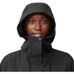 Женская дождевая парка Vardag Fjällräven, черный - фото 7