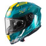 Шлем полнолицевой Premier Helmets 23 Hyper XR21 22.06, синий - фото