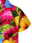Рубашка King Kameha Big Flower, розовый - фото 4