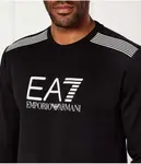 Толстовка Slim fit Ea7, черный - фото 4