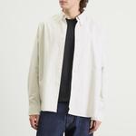 Рубашка на пуговицах Studio Nicholson, хаки - фото 2