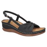 Сандалии на танкетке Easy Street Jupiter, black - фото