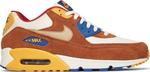 Кроссовки Nike Air Max 90 Premium 'Curry', загар - фото 2