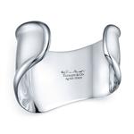 Браслет Tiffany & Co. Elsa Peretti Small Bone, серебро - фото 3