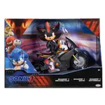 Детская фигурка Jakks Pacific Sonic Shadow Special Pack 13 cm+3 Motorcycle, серебряный - фото 2