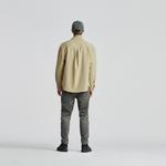 CAT Мужская рубашка цвета хаки - фото 5