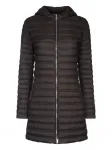 Стеганое пальто с капюшоном Add, коричневый - фото