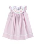 Платье-епископ Lil Cactus Easter Smocked, фиолетовый - фото