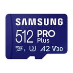 Карта памяти Samsung PRO Plus, microSDXC, 512 ГБ - фото
