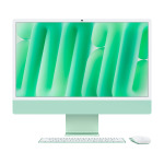 Моноблок Apple iMac 24" М4 (2024), 8 CPU/8 GPU, 24ГБ/256 ГБ, No Ethernet, Green, английская клавиатура - фото