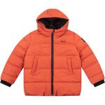 HUGO BOSS Пуховик orange red детский - фото