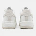 Кроссовки Nike Air Force 1 Luxe Triple White (белые) - фото 5