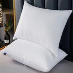 UOHLCX Подушка хлопковая белая плотная - фото