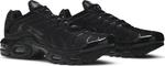 Кроссовки Nike Air Max Plus GS 'Triple Black', черный - фото 9