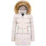 Куртка Farvalue Women's Winter Coat Thicken Puffer, бежевый - фото 2