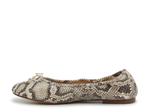 Балетки Sam Edelman Felicia Ballet Flat, Black/White Snake Print Leather - фото 3