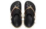 Кроссовки classic tiara clogs 'black gold' Crocs, черный - фото 3