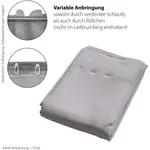 HOMING штора «Аллен», (1 шт.), серый - фото 5