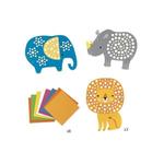 Мозаика Djeco с наклейками для детей ДЖУНГЛИ DJ09097 - фото 3