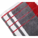 Полотенца Berlinские полоски Gözze, антрацит/бордовый - фото 4