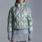 Пуховик женский Snow Castle Blue Moncler, Icy Snow Castle Blue - фото 4