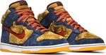 Лимитированные кроссовки Nike Dunk High Premium SB 'Three Bears', синий - фото 9