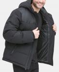 Мужской пуховик из смешанной ткани, созданный для macy's DKNY, черный - фото 4