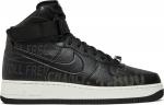 Кроссовки Nike Air Force 1 High '07 Premium 'Toll Free Pack - Black', черный - фото