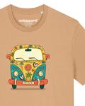 Рубашка Watapparel  Hippies Bus, бежевый - фото 4