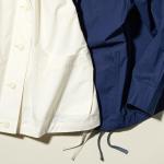 Куртка Uniqlo х JW Anderson Light Cotton Oversized, синий - фото 4