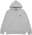 Толстовка Supreme x Duck Down Records Hooded Sweatshirt 'Heather Grey', серый - фото