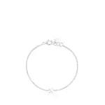 Ювелирный комплект браслетов Tous Mini Icons Bear-Star, 2 предмета, серебро - фото 2