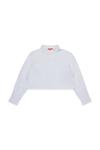 Детская хлопковая рубашка CLIO SHIRT Diesel, белый - фото