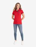 Футболка-поло U.S. Polo Assn. Multitonal Logo Solid, красный - фото 2
