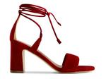 Сандалии Bernardo Ieda Sandal, Dark Red Suede - фото 3