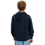 Детская толстовка с графикой Quiksilver, темно-синий - фото 2