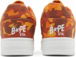 Кроссовки Heron Preston x Bapesta ABC Camo - Orange, оранжевый - фото 6