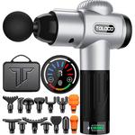 Массажер перкуссионный Toloco EM26 Handheld Deep Tissue, серебристый - фото 2