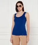 Топ slim fit Marc Cain, темно-синий - фото