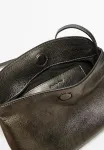 Сумка-Мессенджер через плечо Massimo Dutti, Silver-Coloured - фото 3