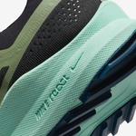 Кроссовки Nike React Pegasus Trail 4, черный/зеленый - фото 8
