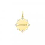 Подвеска Tous Mama Medallion, золото/бриллианты - фото