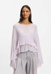 Блуза BOSS Blouse, Light Purple Three/Purple - фото